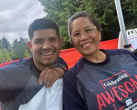 Smiling employees celebrate community and connection in the South Sound.