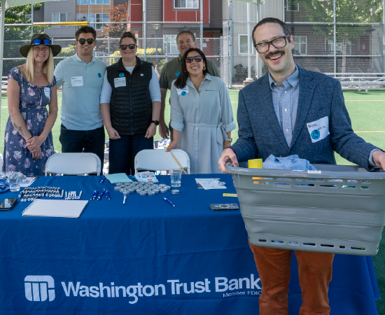 Habitat for Humanity Liberty Commons block party dedication.
