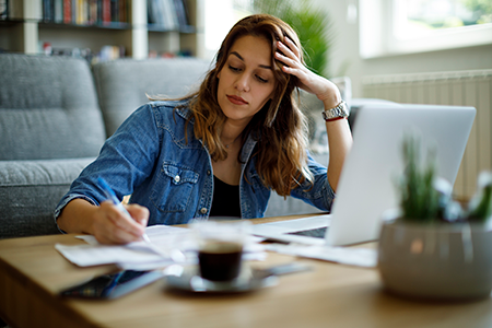 Dig out from under student loan debt blog card