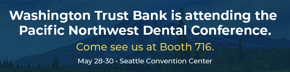 Pacific Northwest Dental Conference banner